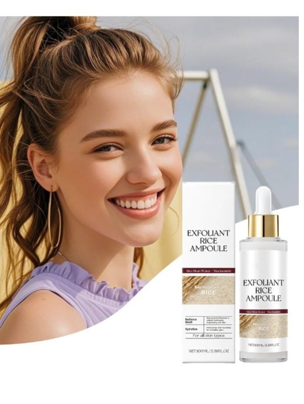 Exfoliant Rice Ampoule - Picture 2 of 10